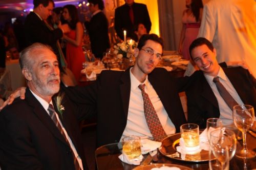 Sergio Vieira, Daniel Rocha e Marcelo Pedrosa