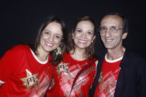 Jessica, Cristina e Fernando Bezerra