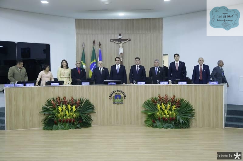 Salmito Filho assume presidência da Câmara por unanimidade e vereadores falam sobre trabalhos futuros