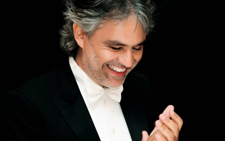 Andrea Bocelli volta ao Brasil com a turnê Cinema World Tour