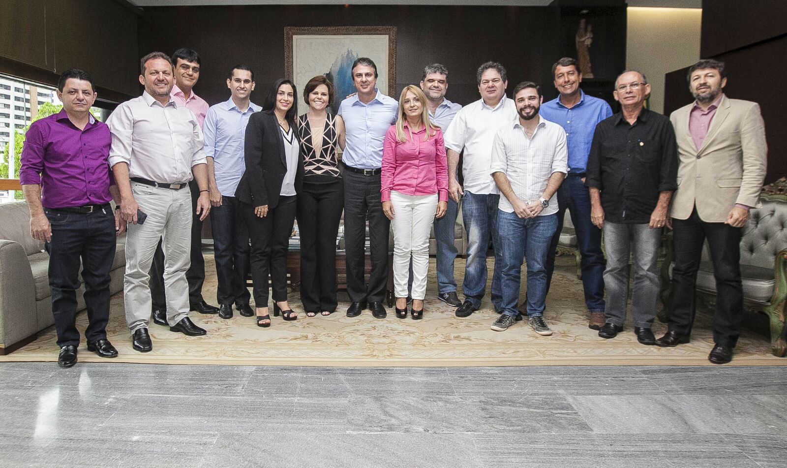 Parlamentares do PSD e do PMB se reúnem com Camilo para reiterar apoio na Assembleia