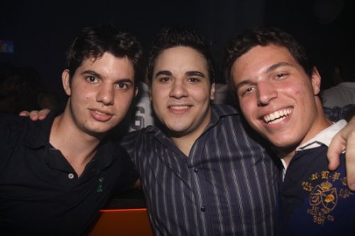 Pedro Lins, Lucas Coelho e Luiz Valle