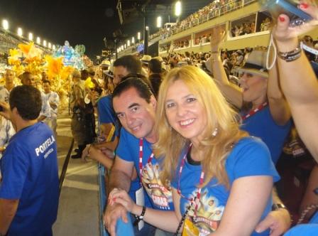 Nas passarelas do Rio