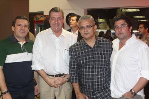 Jaime Cavalcante, Nilson Vicentino, Luiz Sergio e Sergio Vieira