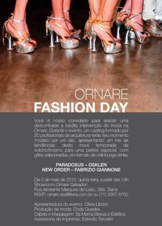Salvador recebe o primeiro Ornare Fashion Day
