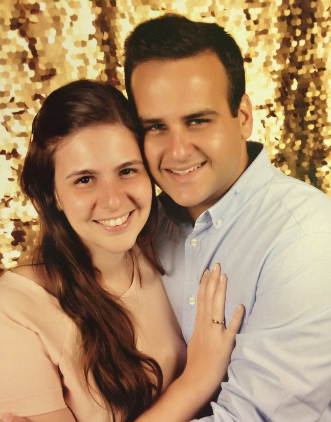 Olivia Hiluy e Bruno Morano estão contando as horas para o sim