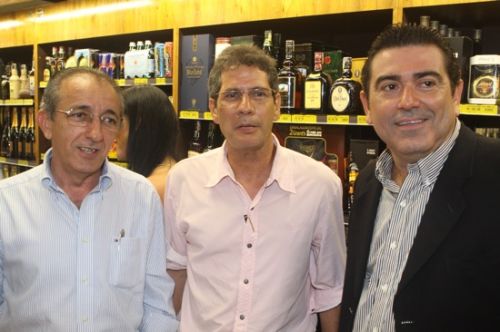 Frederico Castro, Severino Neto e Alexandre Pereira