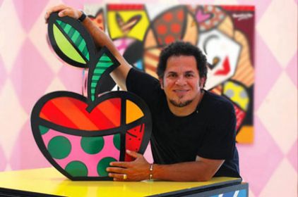 Romero Britto em exposição gratuita