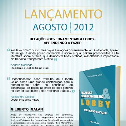 Aberje lança livro Relações Governamentais & Lobby