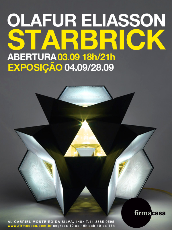 Firma Casa apresenta exposição de Olafur Eliasson