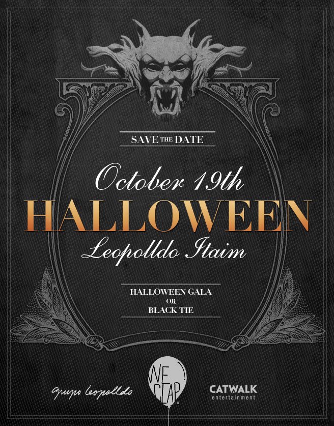 We Clap promove sua primeira festa de Halloween