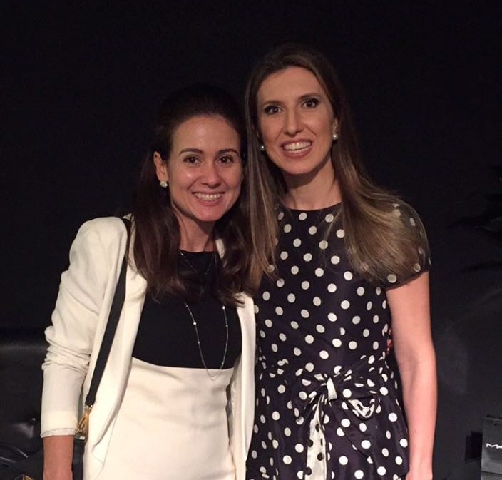 Claudiana Loureiro prestigia Constance Zahn em Sampa