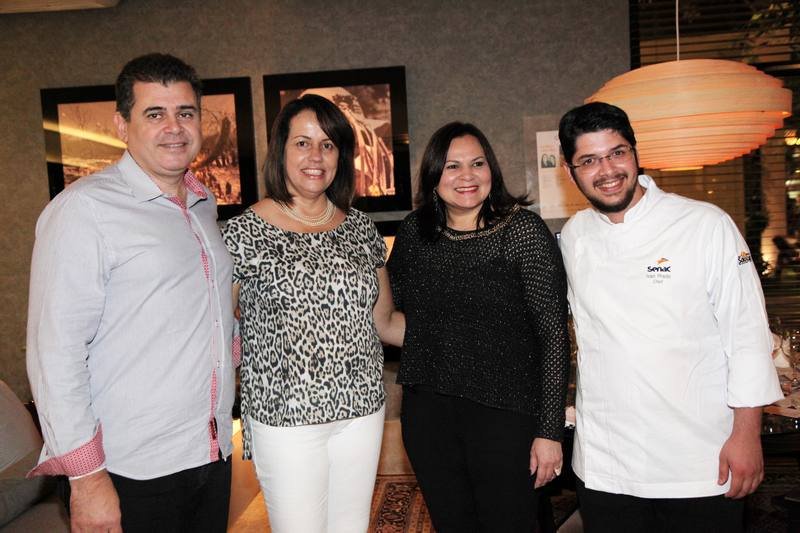 Senac gastronomia participa da Casa Cor Ceará com jantar para convidados