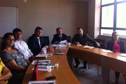 José Valdo participa de videoconferência no Senado