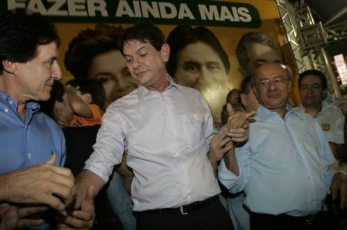 Eunicio Oliveira, Cid Gomes e Jose Pimentel