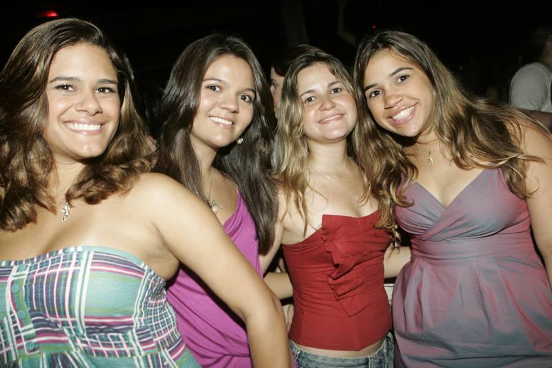 Camila Damasceno, Juliana Cardoso, Luiane Pinheiro e Isabelle Almeida
