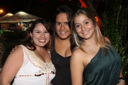 Livia Cavalcante, Rafaela Brasil e Ivone Aguiar