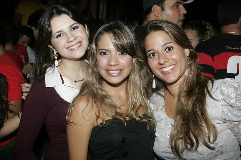 Fernanda Martins, Ivina Cardoso e Camila Cordeiro