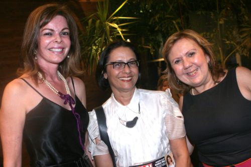 Glaucia Andrade, Inez Villaventura e Lucinha Viana