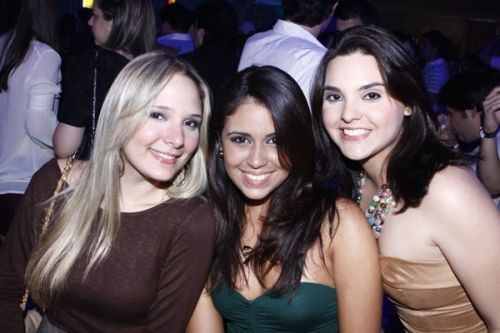 Luiza Pinheiro, Samantha Silvany e Emilia Feitosa