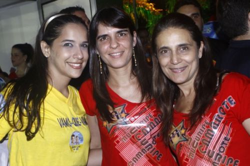Lara Fiuza, Rochelle Martins e Patricia Macedo