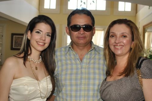 Ana Claudia, Felipe e Lilian Fialho