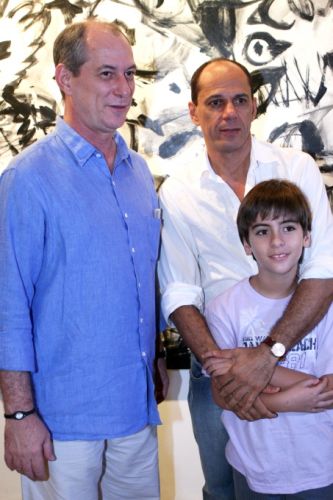Ciro e Gabriel Gomes com Mano Alencar 