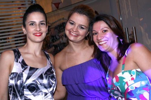Melina Viana, Yrvana Albuquerque e Mariane Andrade