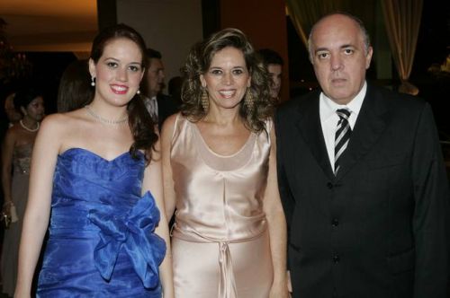 Fernanda, Cristiana e Fernando Esteves