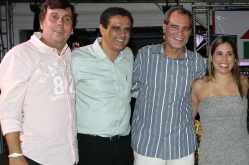 Joao Mendonca, Andre Verçosa, Paulo Pepino e Patricia Chalaca