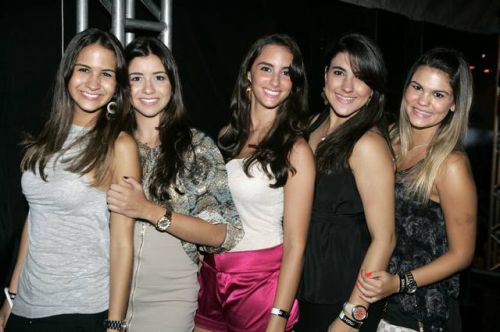 Marina Brasil, Maria Eduarda, Fernanda Castelo, Beatriz Portela e Mariana Pinto