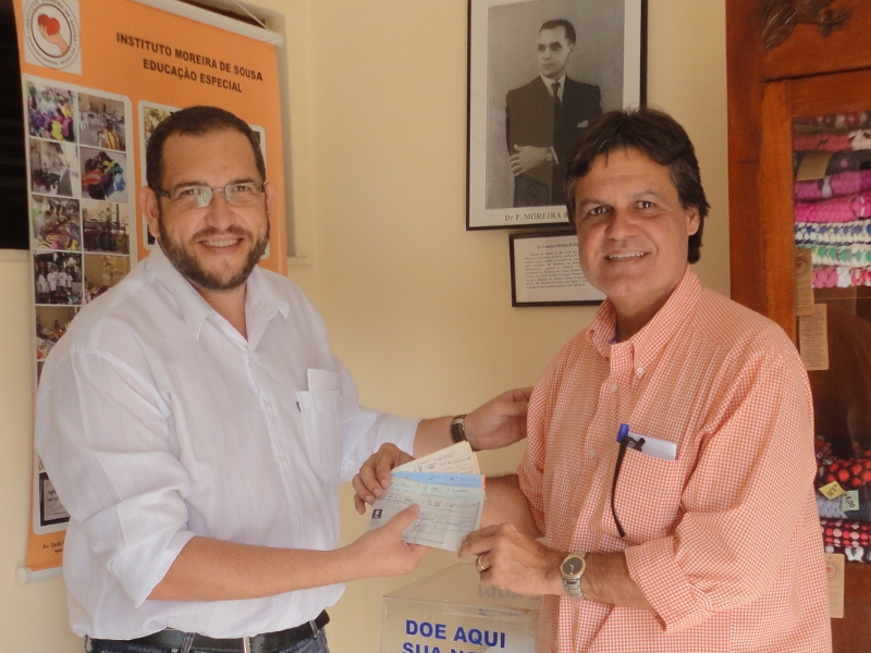 Instituto Moreira de Sousa recebeu doações de turfistas