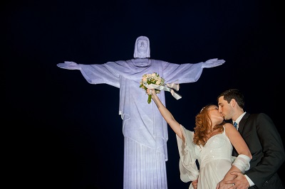 Já imaginou casar aos pés do Cristo Redentor?