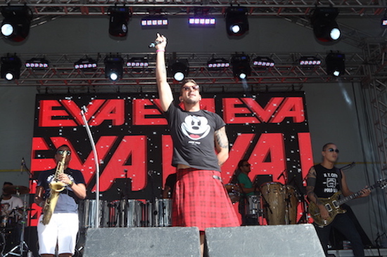 Banda Eva incendeia o Pré-Carnaval em São Paulo