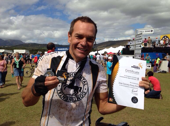 Zé Filho finaliza mais uma Cape Epic