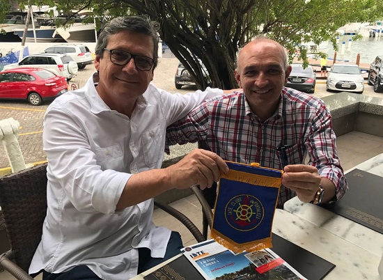 Licínio Corrêa não cansa de buscar novidades para o Iate Clube Fortaleza