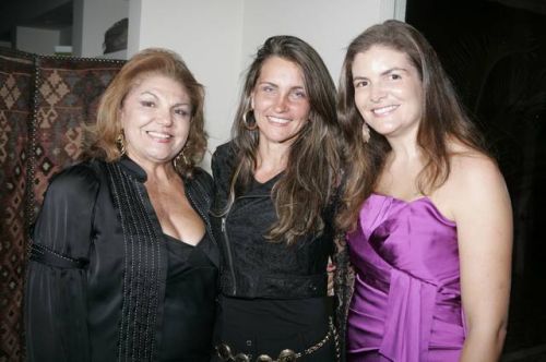 Rosa Meireles, Georgia Gurgel e Larissa Melo