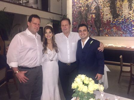 Maria Eugênia Ventura torna-se a senhora Mário Márcio Montenegro