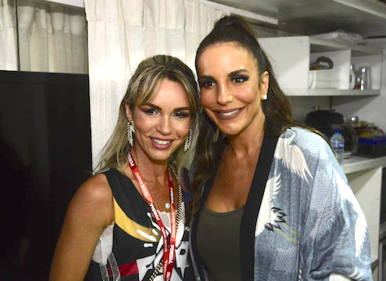 Karine Aragão e Ivete Sangalo trocam experiências sobre o Miracle Touch