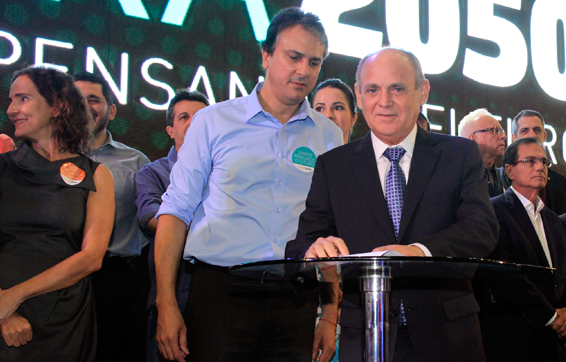 Presidente do TJCE participa do lançamento do Ceará 2050