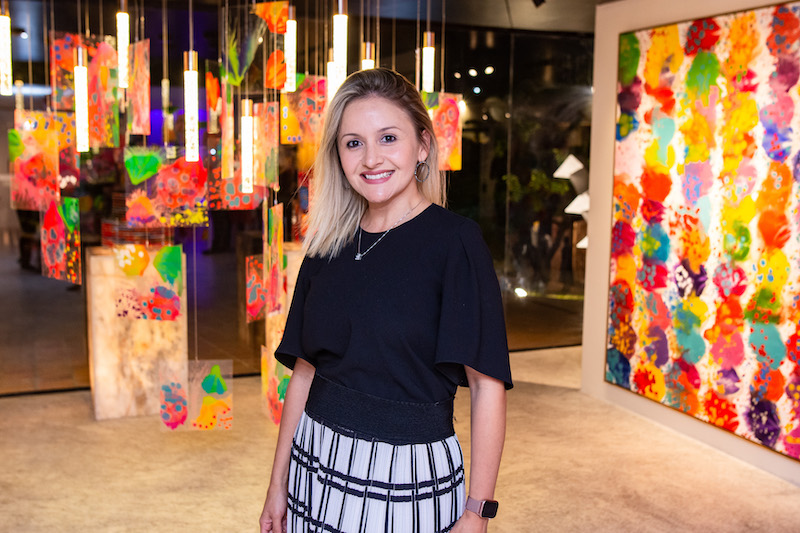 Arquiteta Claryane Aguiar vem colecionando elogios pelo projeto da Galeria Cris Cavalcante