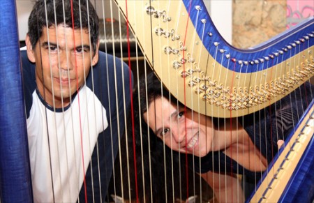 Cristina Braga e Dado Villa-Lobos apresentam ‘A Harpista e o Roqueiro’