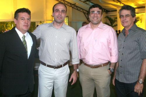 Orion Oliveira, Rafael Arcanjo, Eduardo Araujo e Cesar Fiuza