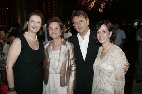 Silvana Lourenzi, Maria Neusa de Oliveira, Angelo Derenzi e Neuna Figueiredo