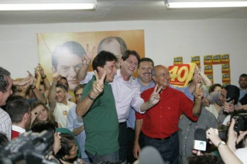 Eunicio Oliveira, Cid Gomes e Jose Pimnentel