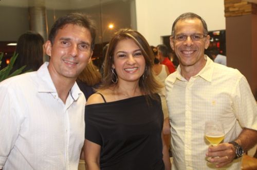 Alexandre Matos, Regina Estela e Ronaldo Gondim