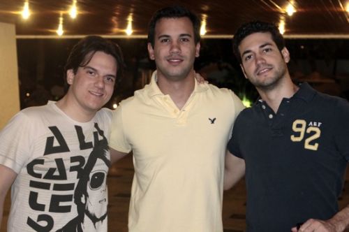 Victor Fernandes, André Bastos e Rafael Magalhães