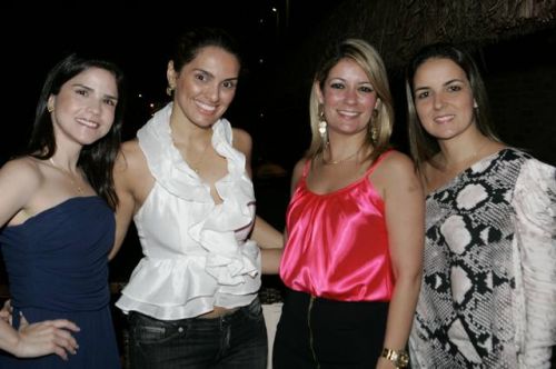 Marilia Quintao, Mirna Paes, Tatiana Luna e Raquel Vasconcelos