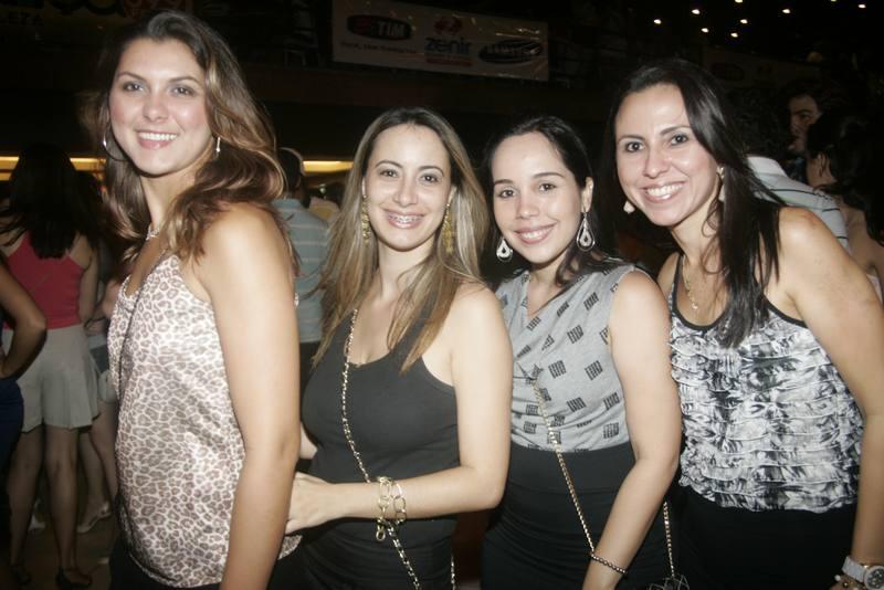 Adriana Albuquerque, Vanessa Nunes, Larissa Sampaio e Marcela Pereira
