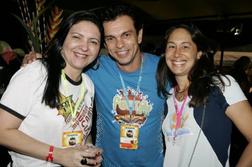 Lili Cialdine, Fred Pinto e Larissa Coelho